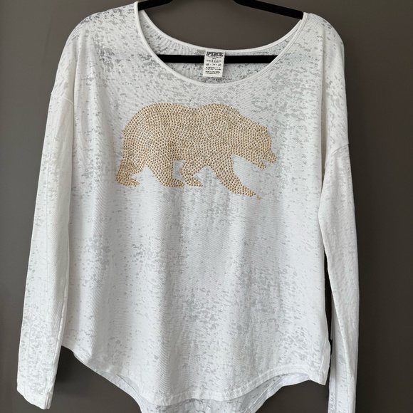 University of California Berkeley Rhinestone Bear Top Victoria's Secret - Picture 1 of 6